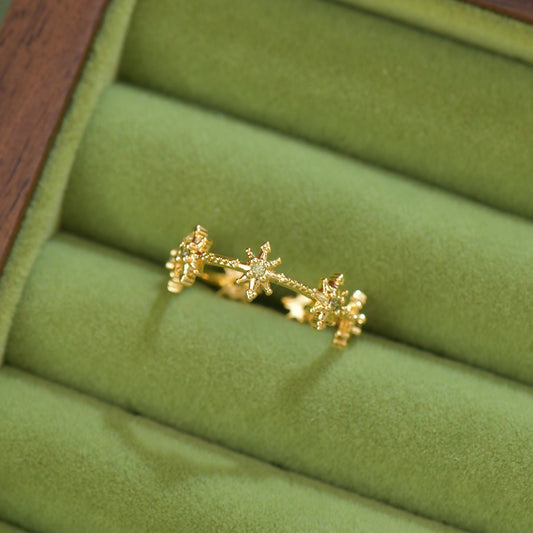 Verte Étoile Ring