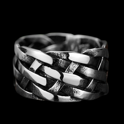 Weave Pattern Ring