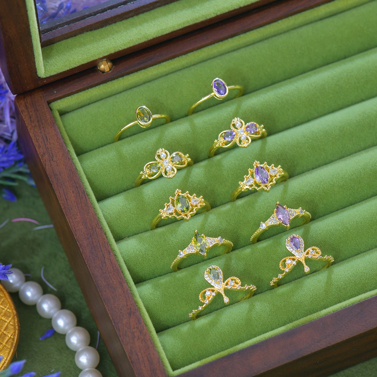 Violet Blosselle Ring