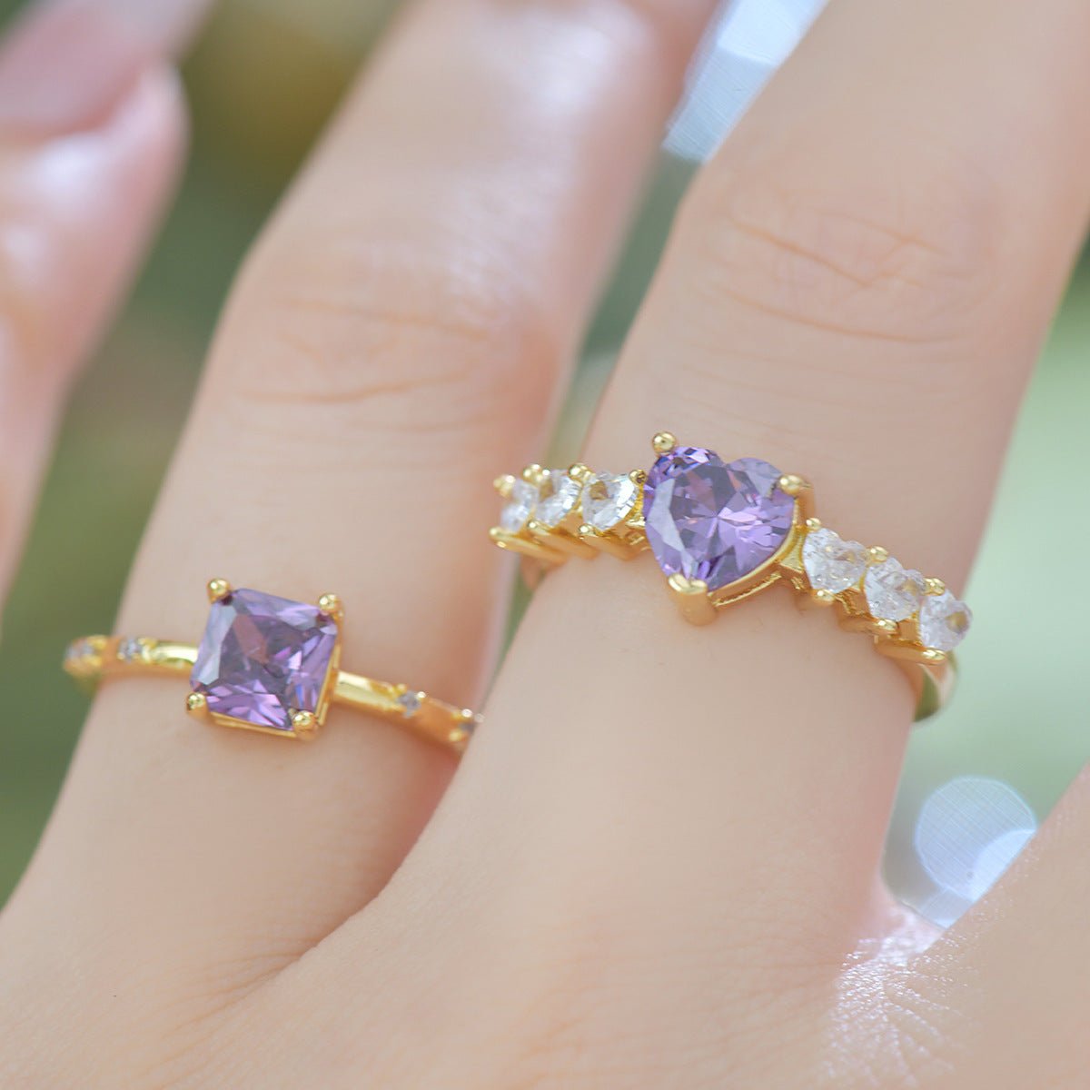 Violet Princess Ring