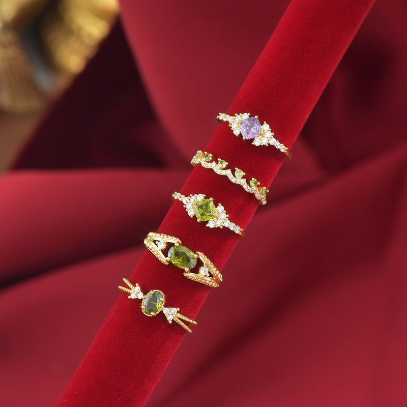 Violet Reliquary Ring