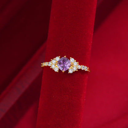 Violet Reliquary Ring