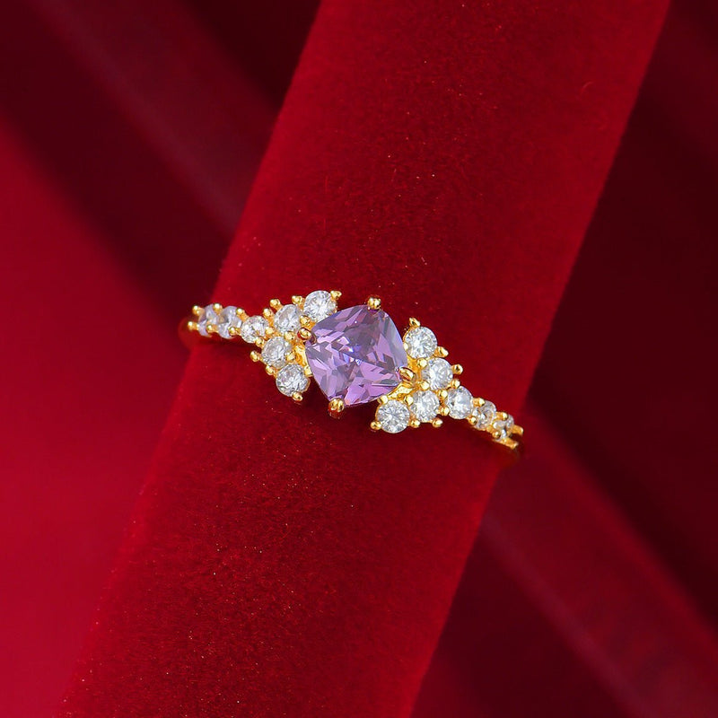 Violet Reliquary Ring