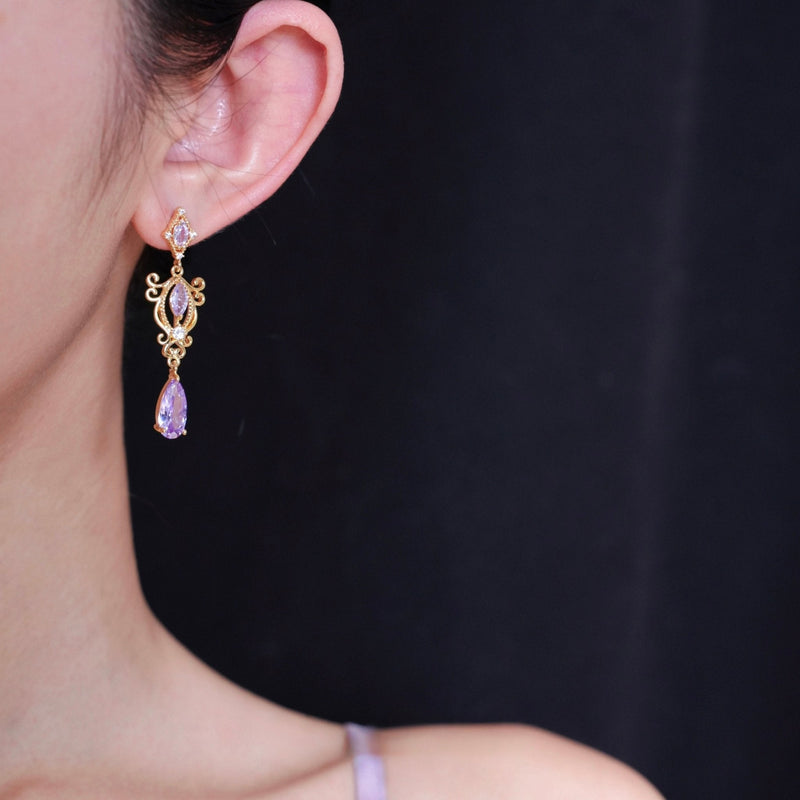 Violet Reverie Earrings