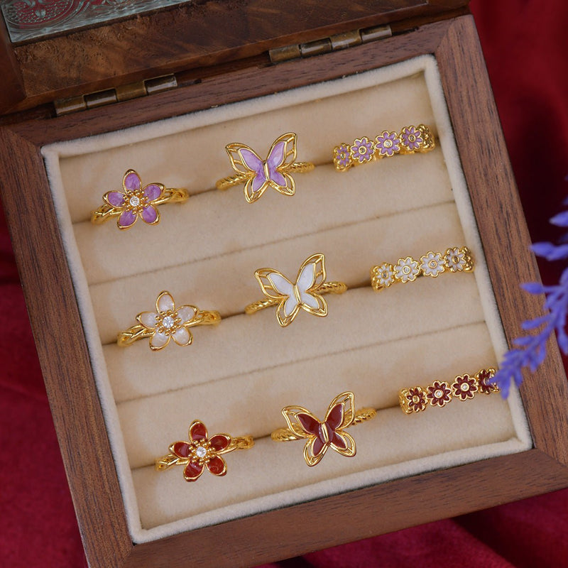 White Primrose Ring