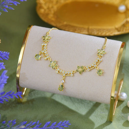 Wildflower Serenade Bracelet in Green