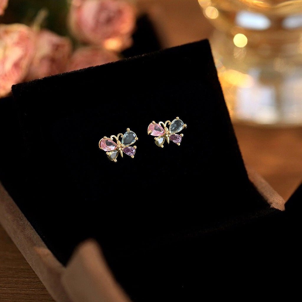 Wings of Wildflower Stud Earrings