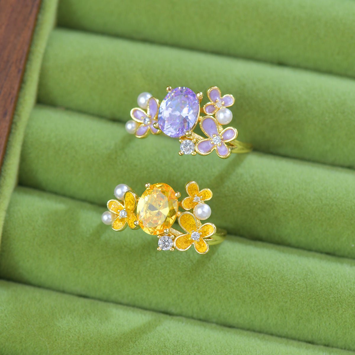 Wisteria Amethyst Ring