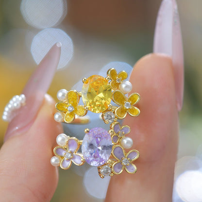 Wisteria Amethyst Ring