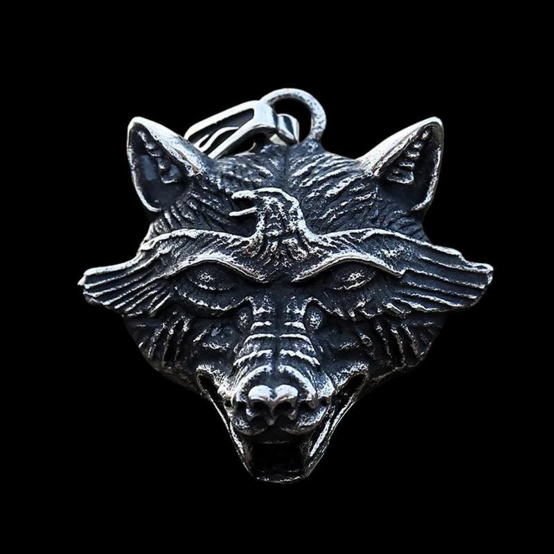 Wolf Head Pendant