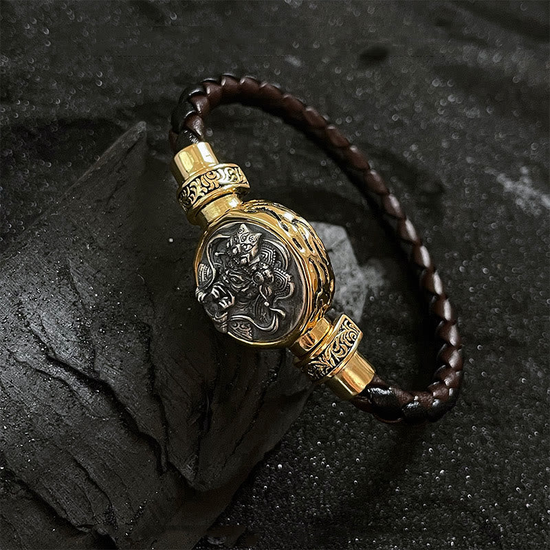 Zakiram Goddess of Wealth 925 Silver Protection Bracelet