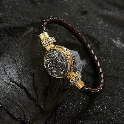 Zakiram Goddess of Wealth 925 Silver Protection Bracelet