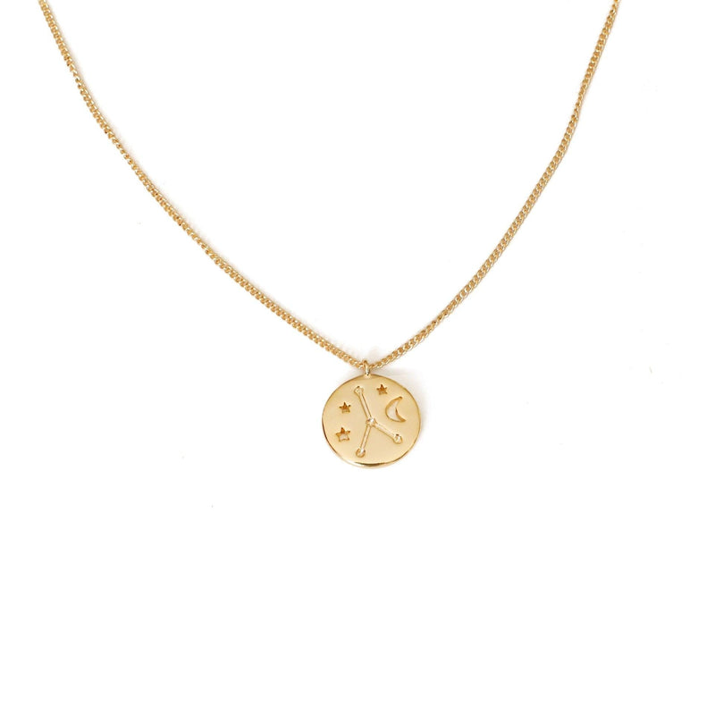 Zodiac Coin Necklace